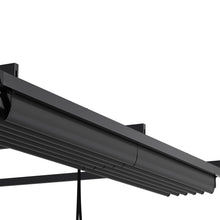 Load image into Gallery viewer, 10 x 13FT Outdoor Lean To Pergola with Canopy
