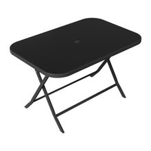 Load image into Gallery viewer, Outdoor Folding Table with Umbrella Hole
