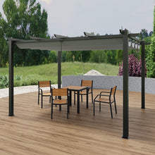 Load image into Gallery viewer, 13x10ft Aluminium Pergola with Retractable Roof
