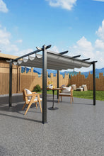 Load image into Gallery viewer, 13x10ft Aluminium Pergola with Retractable Roof
