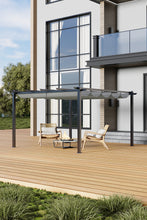 Load image into Gallery viewer, 13x13ft Aluminium Pergola with Retractable Roof
