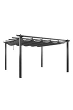 Load image into Gallery viewer, 13x13ft Aluminium Pergola with Retractable Roof
