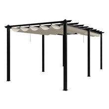Load image into Gallery viewer, 10x20ft Aluminium Pergola with Retractable Roof
