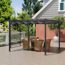 Load image into Gallery viewer, 10 x 9FT Outdoor Pergola with Canopy
