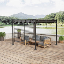 Load image into Gallery viewer, 10 x 9FT Outdoor Pergola with Canopy
