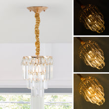 Load image into Gallery viewer, Elegant Crystal Pendant Light
