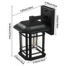 Load image into Gallery viewer, E27 Outdoor Waterproof Metal Wall Light
