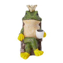 Load image into Gallery viewer, Frog Prince Figurine Resin Tabletop Ornament
