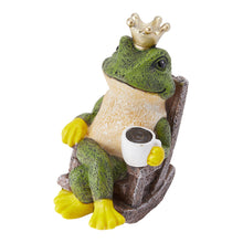 Load image into Gallery viewer, Frog Prince Figurine Resin Tabletop Ornament
