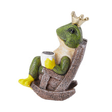 Load image into Gallery viewer, Frog Prince Figurine Resin Tabletop Ornament
