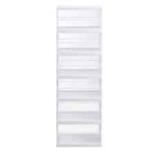 Load image into Gallery viewer, 6-Tier Transparent Foldable Shoe Storage Box
