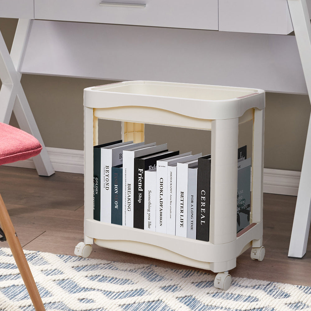 2-Tier Playroom Storage Cart