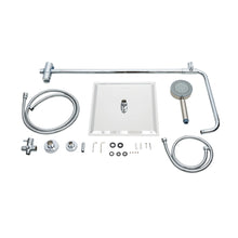 Load image into Gallery viewer, Chrome-Plated Bathroom Shower Riser Rail Kit
