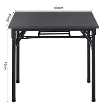 Load image into Gallery viewer, Elegant Black Wood Conference Table Living and Home 
