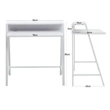 Load image into Gallery viewer, Modern Office Table Compact Wooden Computer Desk Laptop Burlywood Living and Home 
