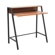 Load image into Gallery viewer, Modern Office Table Compact Wooden Computer Desk Laptop Burlywood Living and Home 
