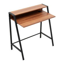 Load image into Gallery viewer, Modern Office Table Compact Wooden Computer Desk Laptop Burlywood Living and Home 
