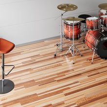 Load image into Gallery viewer, 36pc Self-adhesive Wood Grain PVC Floor Tiles
