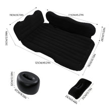 Load image into Gallery viewer, Inflatable Car Back Seat Air Mattress with Pump
