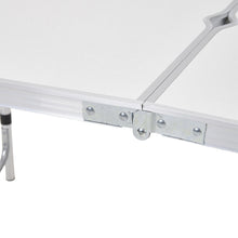 Load image into Gallery viewer, Folding Picnic Table with 4 Stools Portable Lightweight Aluminum Table Stools Set
