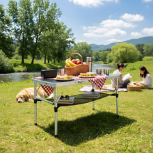 Load image into Gallery viewer, Folding Camping Table with Carrying Handle
