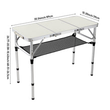 Load image into Gallery viewer, Folding Camping Table with Carrying Handle
