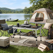 Load image into Gallery viewer, Folding Camping Table with Carrying Handle
