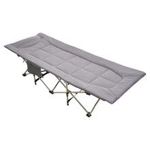 Load image into Gallery viewer, Portable Folding Camping Cot Camping bed with Headrest
