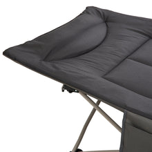 Load image into Gallery viewer, Portable Folding Camping Cot Camping bed with Headrest
