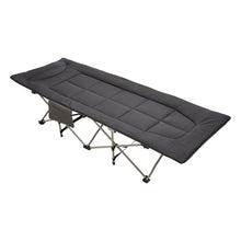 Load image into Gallery viewer, Portable Folding Camping Cot Camping bed with Headrest
