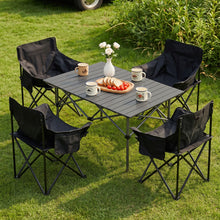 Load image into Gallery viewer, Portable Folding Camping Table &amp; Chair Set
