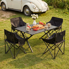 Load image into Gallery viewer, Portable Folding Camping Table with 4 Chairs

