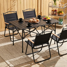 Load image into Gallery viewer, Portable Folding Camping Table with 4 Chairs

