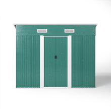 Load image into Gallery viewer, Garden Steel Shed with Skillion Roof Top Garden storage Living and Home 
