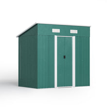 Load image into Gallery viewer, Garden Steel Shed with Skillion Roof Top Garden storage Living and Home 
