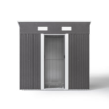 Load image into Gallery viewer, Garden Steel Shed with Skillion Roof Top Garden storage Living and Home 
