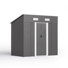 Load image into Gallery viewer, Garden Steel Shed with Skillion Roof Top Garden storage Living and Home 
