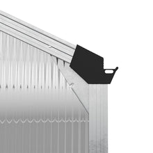 Load image into Gallery viewer, White Framed Garden Hobby Greenhouse with Vent Garden Storages &amp; Greenhouses Living and Home 
