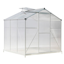 Load image into Gallery viewer, Aluminium Hobby Greenhouse with Base and Window Opening
