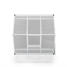 Load image into Gallery viewer, White Framed Garden Hobby Greenhouse with Vent Garden Storages &amp; Greenhouses Living and Home 
