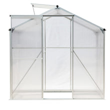 Load image into Gallery viewer, Aluminium Hobby Greenhouse with Window Opening With Base/Without Base Greenhouses Living and Home 
