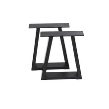 Load image into Gallery viewer, 2 Pcs Industrial Metallic Table Legs for Home DIY Living and Home 
