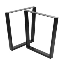 Load image into Gallery viewer, Industrial Set of 2 Table Legs DIY Steel Furniture Legs
