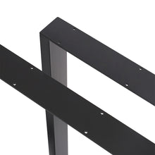 Load image into Gallery viewer, Industrial Set of 2 Table Legs DIY Steel Furniture Legs
