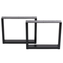 Load image into Gallery viewer, Rectangular Iron Table Legs Heavy Duty DIY Table Bases DIY Tools Living and Home 
