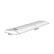 Load image into Gallery viewer, Transparent Window Door Awning Canopy 50cm Arc Living and Home 200 cm 
