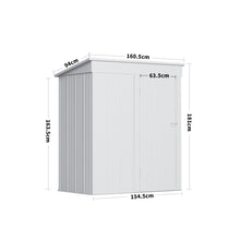 Load image into Gallery viewer, Garden Steel Shed for Outdoor, Patio, Back Yard Tool Storage Garden storage Living and Home 
