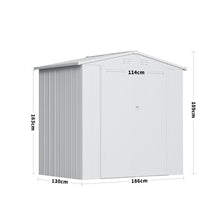 Load image into Gallery viewer, Garden Steel Shed for Outdoor, Patio, Back Yard Tool Storage Garden storage Living and Home 
