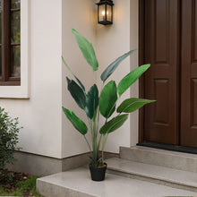 Load image into Gallery viewer, 160 cm Tall Artificial Banana Leaf Tree Faux Large Plants in Pot
