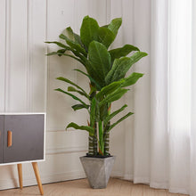 Load image into Gallery viewer, Artificial Tropical Plant with Plastic Flowerpot Home Artificial Plants Living and Home 
